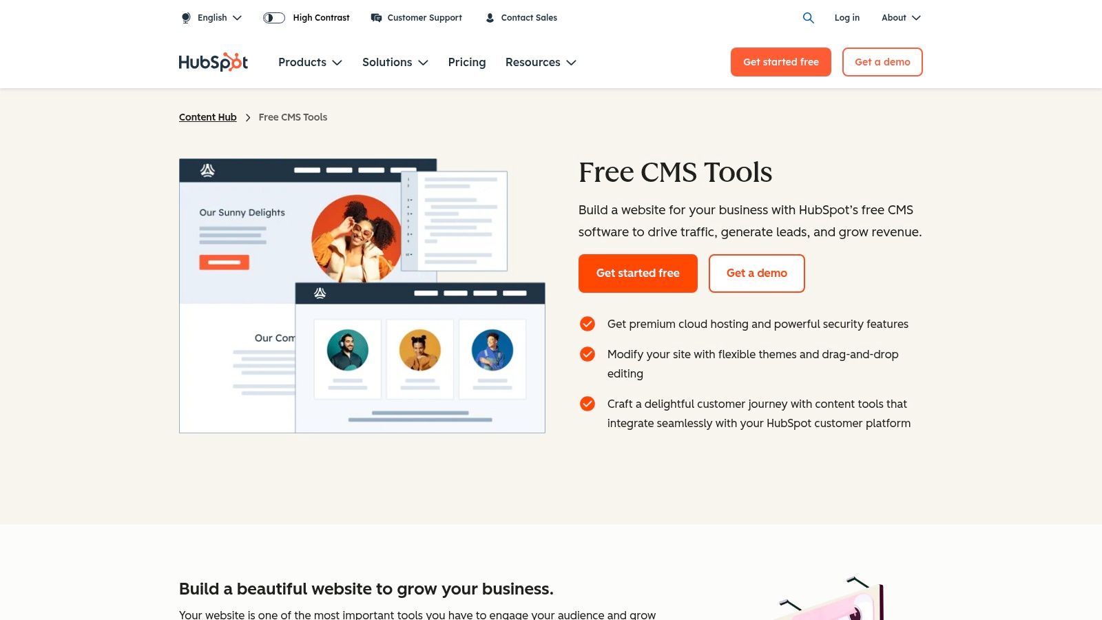 HubSpot Content Hub