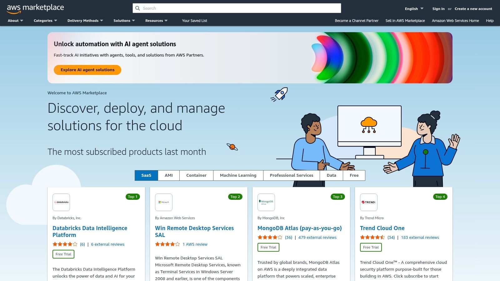 AWS Marketplace (Multiple Enrichment Vendors)