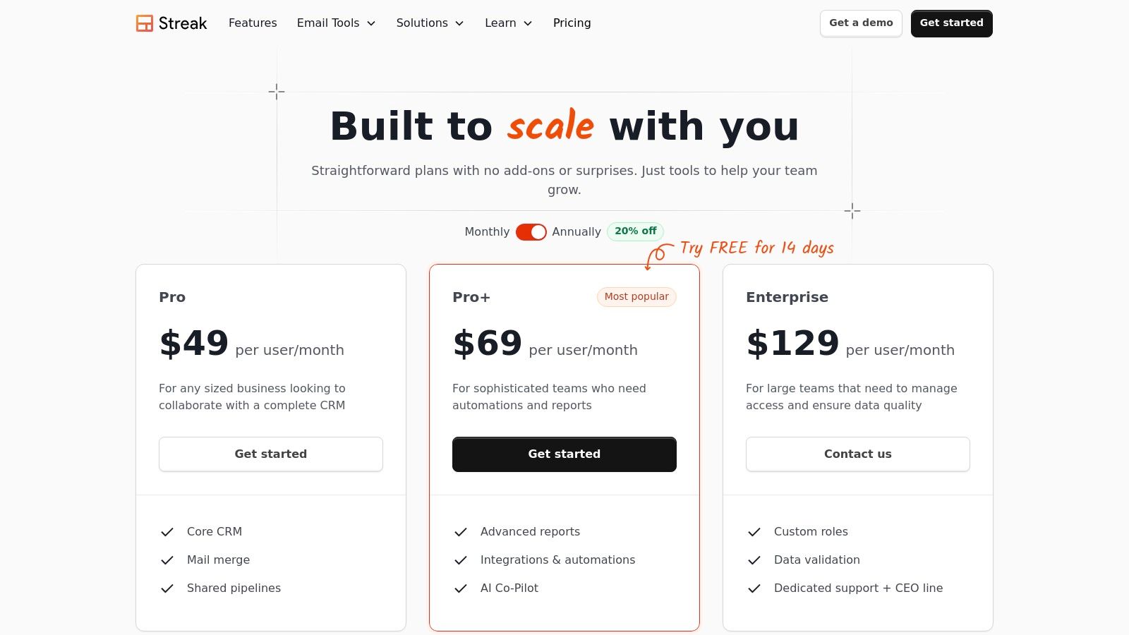 Streak (CRM for Gmail)